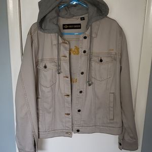 Harley Davidson Jean Jacket size 2XL